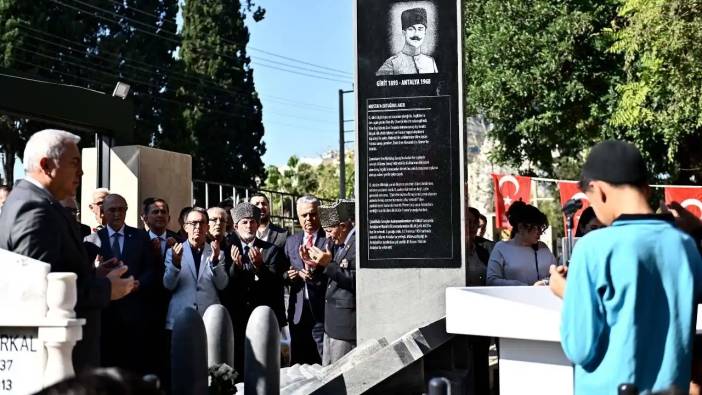 Antalya’da Kahraman Topçu Yüzbaşı Mustafa Ertuğrul Aker Saygıyla Anıldı!