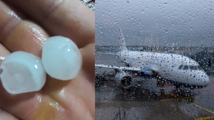 Antalya’yı Fırtına Vurdu! Havalimanında Yıldırım Faciası