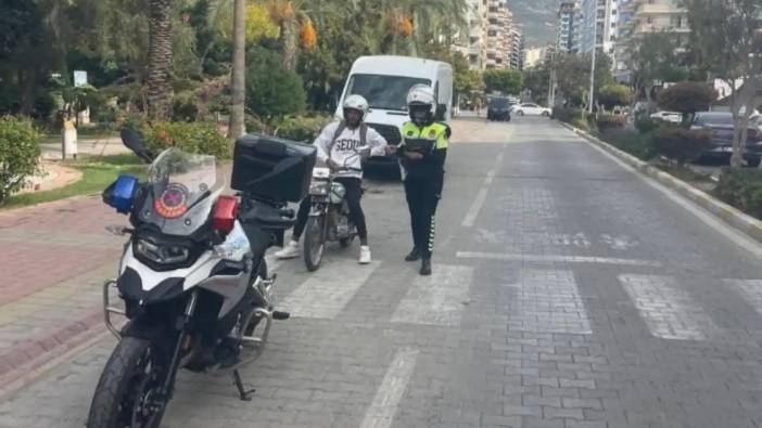 Antalya’da Trafikte Sıkı Denetim! 18 Bin Motosiket Sorgulandı
