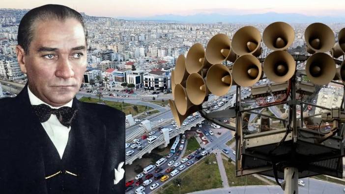 Antalya'da Sirenler Atamız İçin Çalacak
