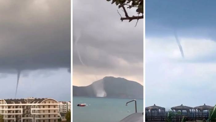Antalya’da 7 Hortum Çıktı: 3 İlçede, Aynı Anda, Panik Kamerada!