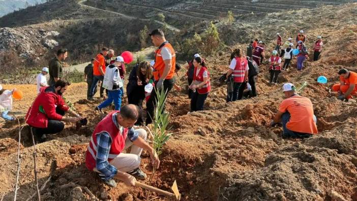 Alanya’da Gençlerden Yeşil Seferberlik! Yüzlerce Fidan Toprakla Buluştu