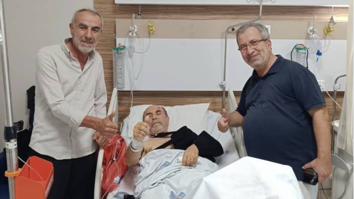 Kaza Geçiren Saadet Partisi Yönetim Üyesine Moral Ziyareti