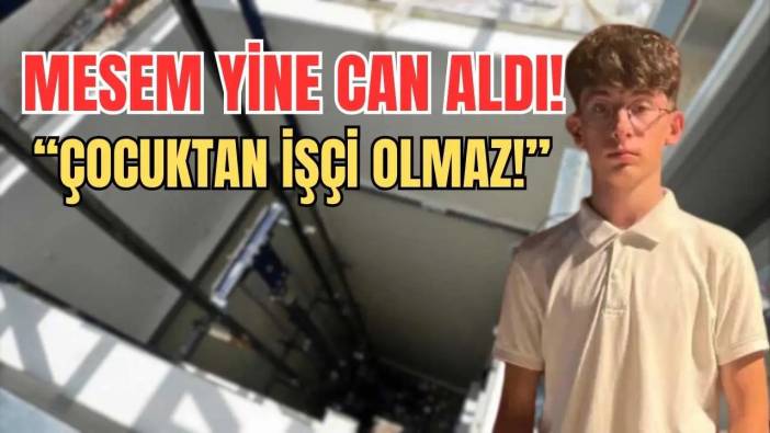 Mersin Barosu Alperen İçin Çocuk İşçiliğe Karşı Ses Yükseltti!