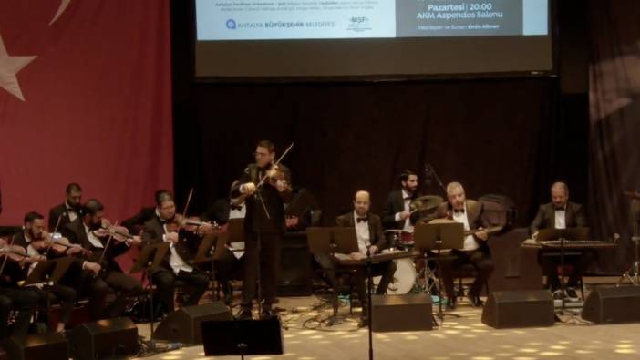 Antalya’da “Senede Bir Gün” Anma Konseri Başladı