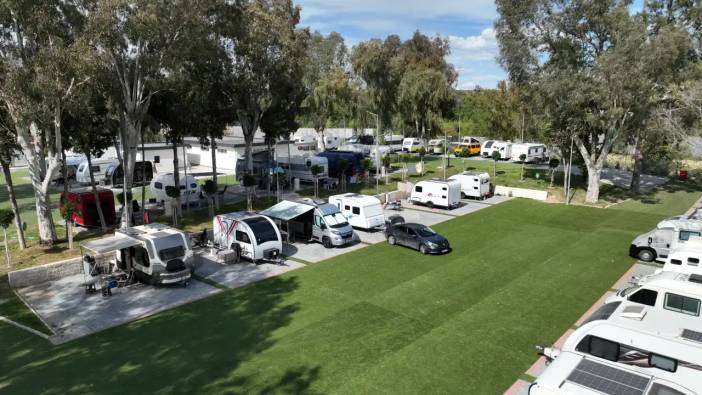 Konyaaltı Karavan Park Tatilcilerin Gözdesi Oldu