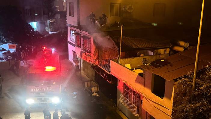 Adana’da Müstakil Ev Alev Topuna Döndü!