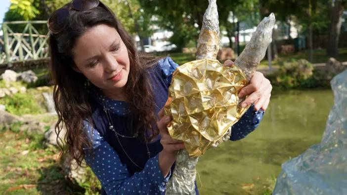 Poşetten Şahmaran'a: Rus Doktordan Antalya'da Çevre Dostu Sanat