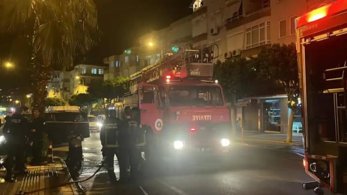 Alanya'da O Dükkan Alev Topuna Döndü