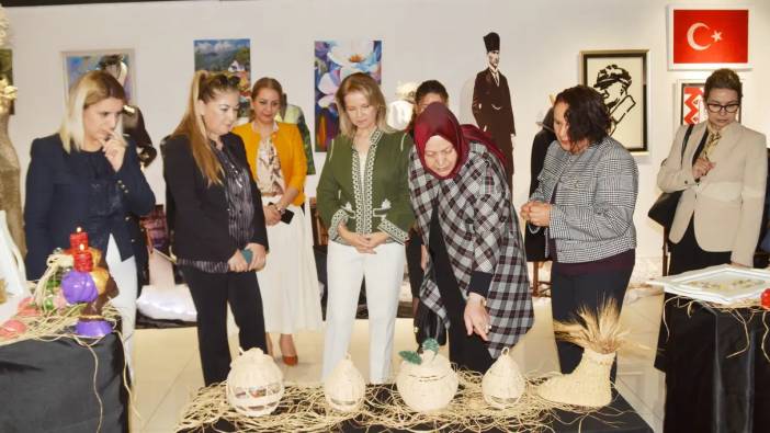 Azize Kahraman Halk Eğitimi Merkezi’nden El Sanatları Sergisi