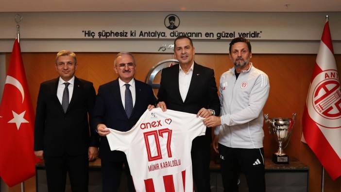 Antalyaspor’da Kritik Zirve! Vali ve Bakan Yardımcısı Tesisleri Ziyaret Etti
