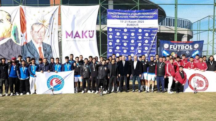 Ünilig Futbol Şampiyonası Burdur’da Tamamlandı