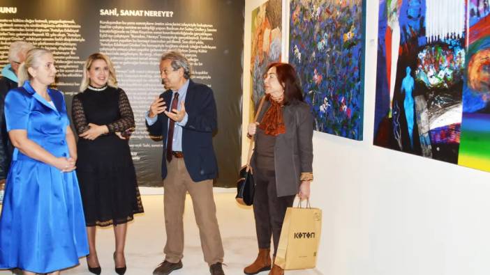 10. Antalya Edebiyat Günleri’nde 'Sanat, Nereye?' Sergisi Açıldı