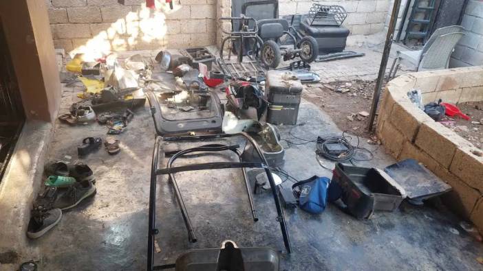 Hatay’da Motosiklet Çetesi Çökertildi! Evin İçinden Mini Garaj Çıktı