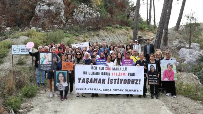 Alanya’da Yangın Alanı Kadınların Yaşam Hakkına Adandı!