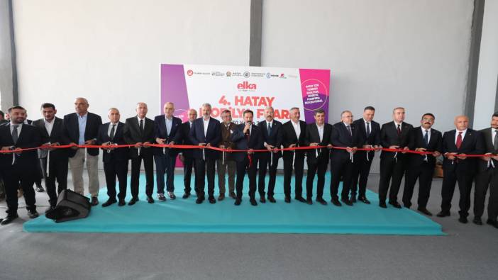 Hatay’da 4. Mobilya Fuarı Açıldı: “Küllerimizden Yeniden Doğuyoruz”