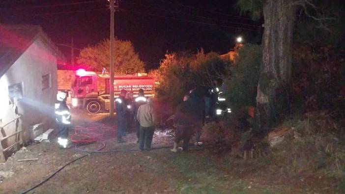 Burdur Taşyayla Köyü’nde Yangın! Evlere Sıçramadan Söndürüldü