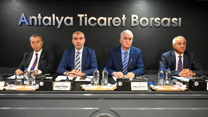 ATB Acı Tabloyu Rakamlarla Önümüze Serdi: Antalya Ekonomisi Gerçeklerle Yüzleşiyor