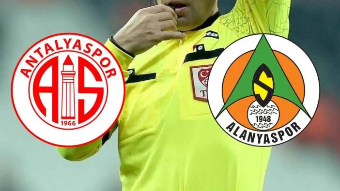 Süper Lig’de Antalyaspor ve Alanyaspor’un Hakemleri Belli Oldu!