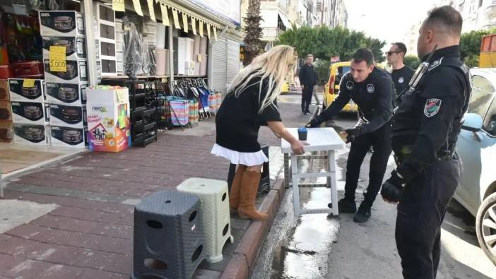 Antalya’da Zabıta Operasyonu: Kepez’de Yol ve Kaldırım İşgali Temizlendi