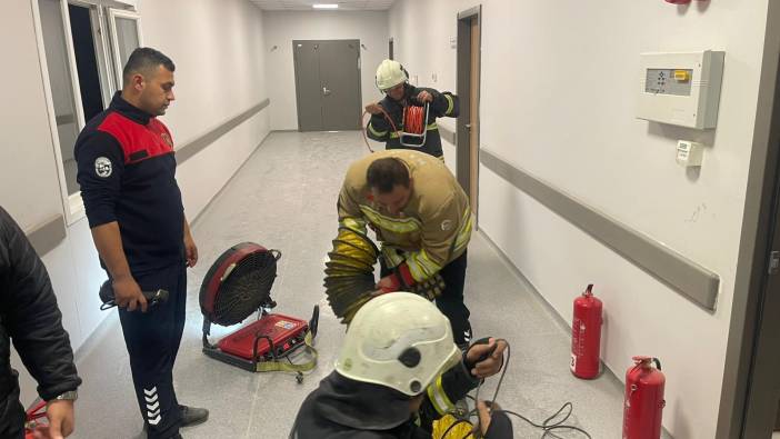 Hatay’da Hastanede Yangın Çıktı! Hastalar Tahliye Edildi!
