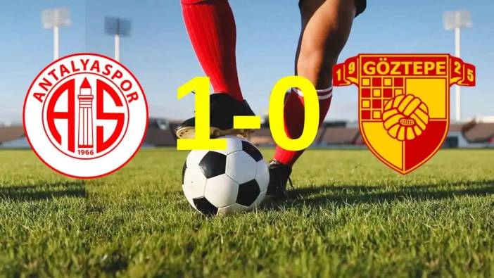 Antalyaspor Göztepe Maçı Anlık Anlatım