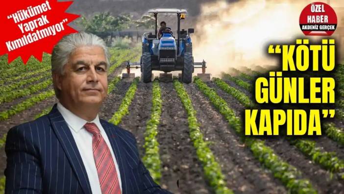 Antalya'dan Acil Uyarı: 'Türkiye Gıdada Dışa Bağımlı Hale Gelecek'