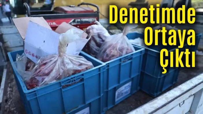 Antalya Otogarı'nda Kaçak Et Operasyonu!