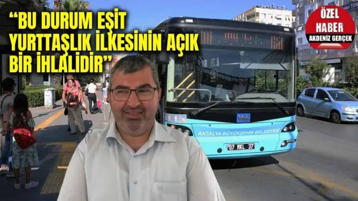 Antalya’da Engelli Ulaşımı Kriz Noktasında! Yetkililerden Çözüm Yok