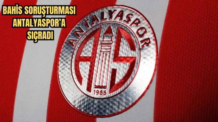 Bahis Soruşturmasında Antalyaspor İkinci Başkanı Emrah Çelik Gözaltında