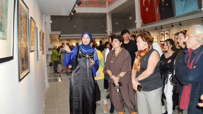 Akdeniz'de Genç Sanatçılardan Baskı Resim Sergisi