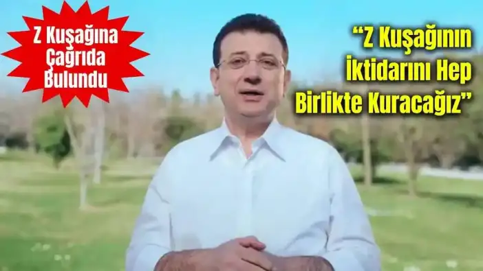 Ekrem İmamoğlu'ndan Gençlere Yapay Zekâ ile Mesaj
