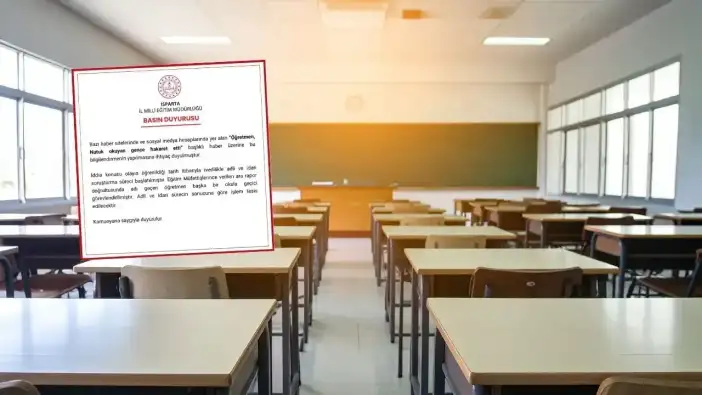 Isparta’da Atatürk'e Hakaret Eden Öğretmen İddiası: Milli Eğitim'den Açıklama