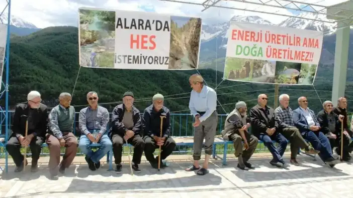Torosların Kalbi Alara Çayı’nda HES İnadı: Halk “Yeter!” Diyerek Meydana İniyor!