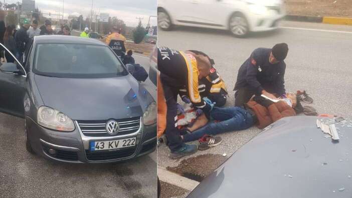 Burdur–Antalya Yolunda Feci Çarpışma: Motosiklet Sürücüsü Yaralandı