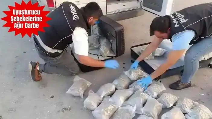 Antalya Dahil 72 İlde Zehir Tacirlerine Büyük Operasyon