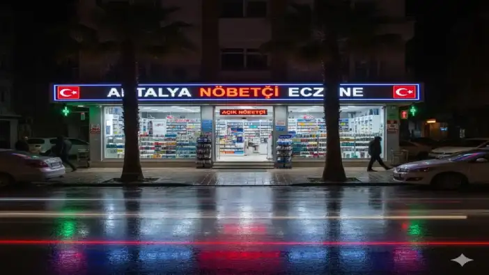 Antalya İlçelerinde Tam Liste: 14 Ocak Nöbetçi Eczaneler