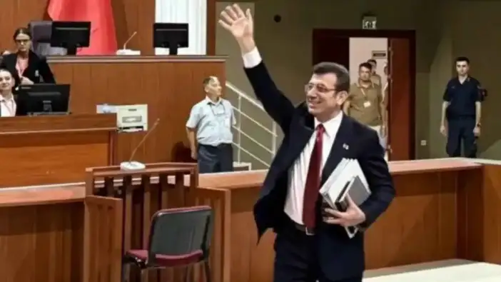 İmamoğlu Diploma Davasında Savunmasını Yapıyor