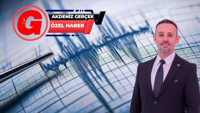 JMO Antalya Başkanı Karancı Depremler Sonrası Kritik Açıklama: ‘Plansız İmar Antalya’yı Tehlikeye Sürüklüyor!’