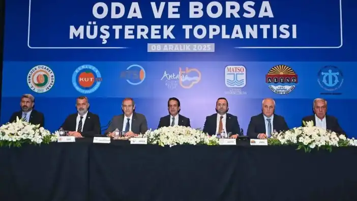 Antalya Ekonomisi Masaya Yatırıldı: Toplantıdan İş Birliği Çıktı