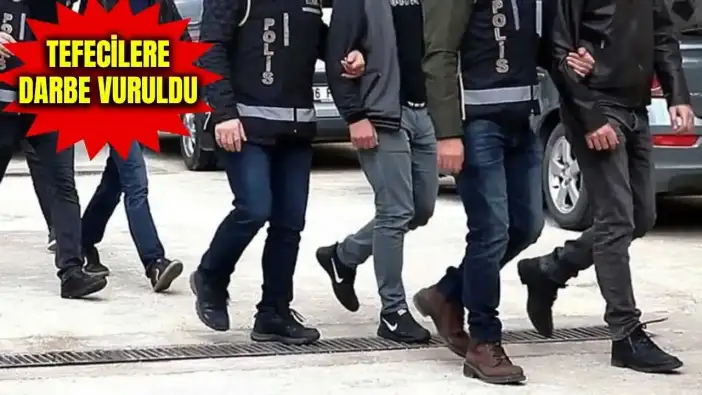 Antalya Dahil 52 İlde Dev Tefeci Operasyonu! Çok Sayıda Belge Bulundu