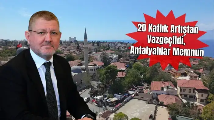 Rayiçte Geri Adım! Emlak Vergilerinde 2 Kat Sınırı Antalya’da Sektörü Rahatlattı