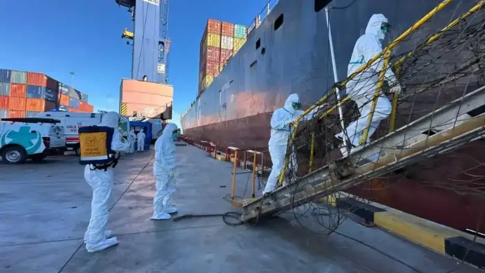 Antalya Limanı’nda Kriz Anı Provası! Tatbikat Nefes Kesti