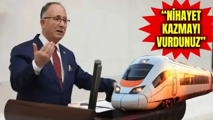 Antalya Milletvekili İsyan Etti: Hızlı Tren Bu Kente Şart!