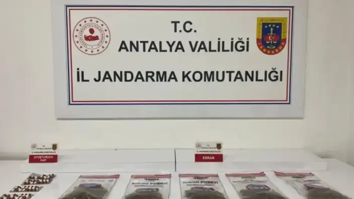 Alanya’da Jandarmadan Otele Uyuşturucu Baskını!