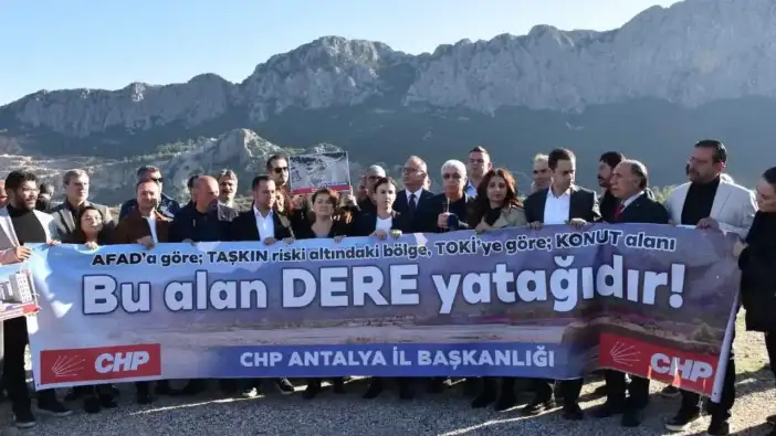 CHP'den Boğaçayı'nda TOKİ Projesine 