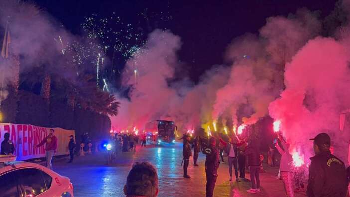 Galatasaray Antalya’da Coşkuyla Karşılandı
