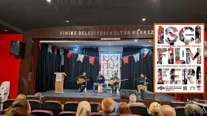 Uluslararası İşçi Filmleri Festivali Finike’de Başladı