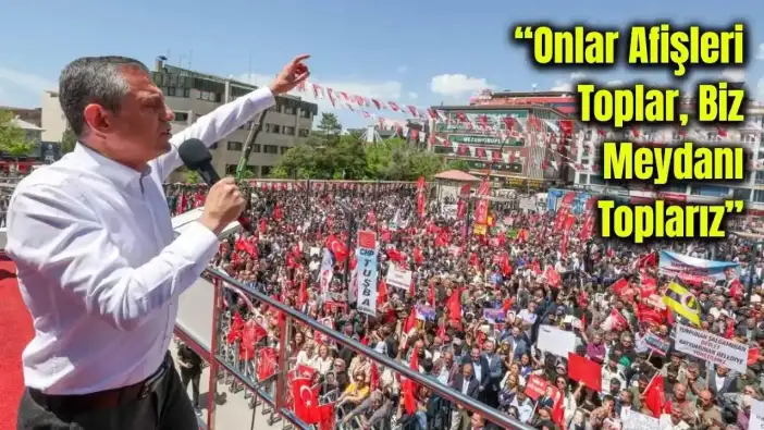 Özgür Özel'den Kayseri'de Asgari Ücret Hesabı