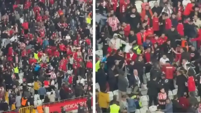 Antalyaspor–Galatasaray Maçında Tribünler Karıştı!
